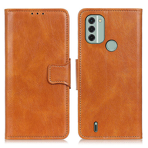 Coque Portefeuille Livre Cuir Etui Clapet M09L pour Nokia C31 Marron