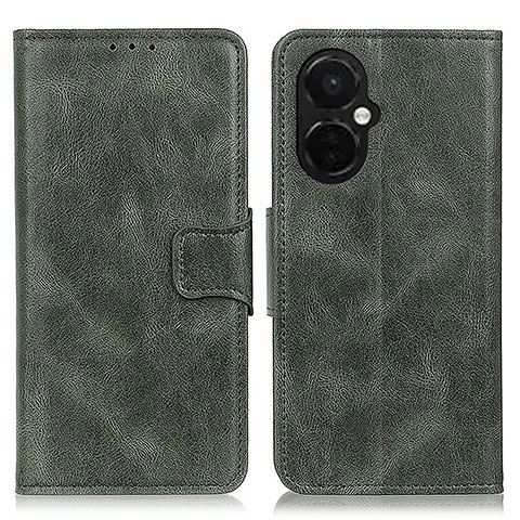 Coque Portefeuille Livre Cuir Etui Clapet M09L pour OnePlus Nord CE 3 5G Vert