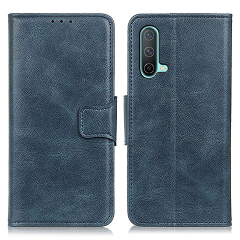 Coque Portefeuille Livre Cuir Etui Clapet M09L pour OnePlus Nord CE 5G Bleu