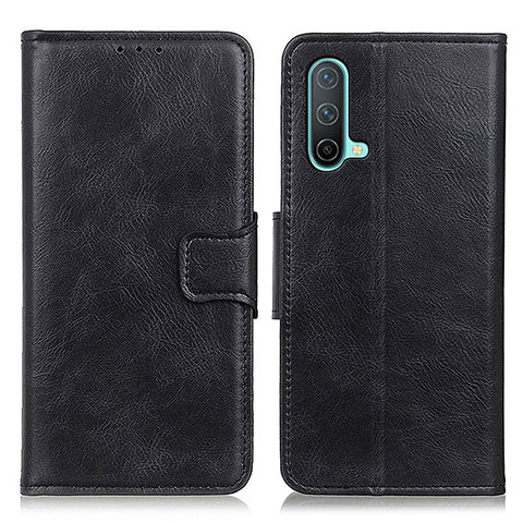 Coque Portefeuille Livre Cuir Etui Clapet M09L pour OnePlus Nord CE 5G Noir