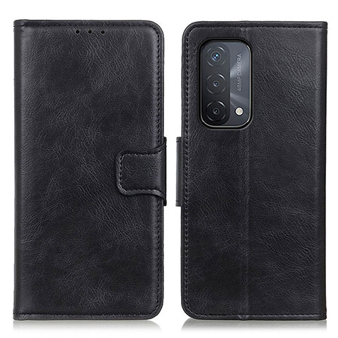 Coque Portefeuille Livre Cuir Etui Clapet M09L pour Oppo A54 5G Noir