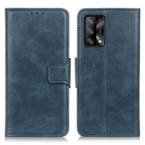 Coque Portefeuille Livre Cuir Etui Clapet M09L pour Oppo A74 4G Bleu