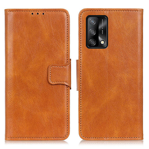 Coque Portefeuille Livre Cuir Etui Clapet M09L pour Oppo A74 4G Marron