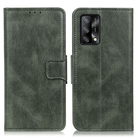 Coque Portefeuille Livre Cuir Etui Clapet M09L pour Oppo Reno6 Lite Vert