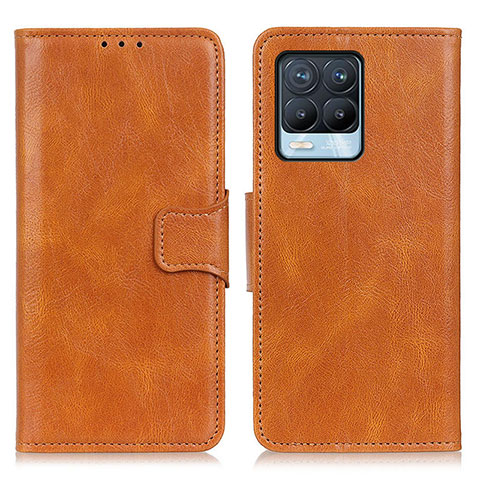 Coque Portefeuille Livre Cuir Etui Clapet M09L pour Realme 8 Pro Marron