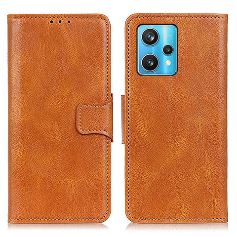 Coque Portefeuille Livre Cuir Etui Clapet M09L pour Realme 9 5G Marron