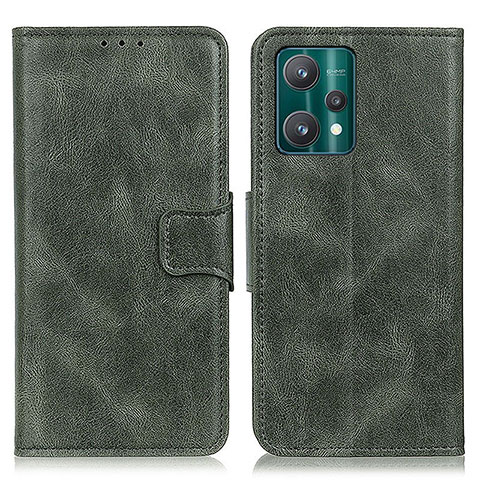 Coque Portefeuille Livre Cuir Etui Clapet M09L pour Realme 9 Pro+ Plus 5G Vert