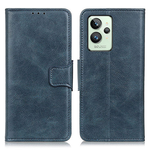 Coque Portefeuille Livre Cuir Etui Clapet M09L pour Realme GT2 Pro 5G Bleu