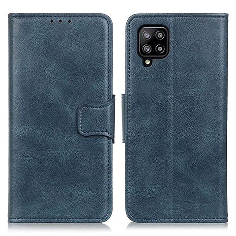 Coque Portefeuille Livre Cuir Etui Clapet M09L pour Samsung Galaxy A22 4G Bleu