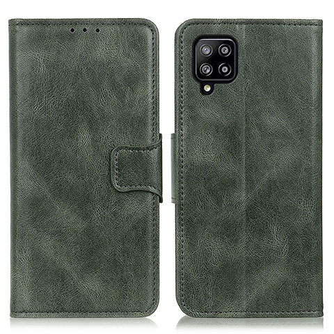 Coque Portefeuille Livre Cuir Etui Clapet M09L pour Samsung Galaxy A22 4G Vert