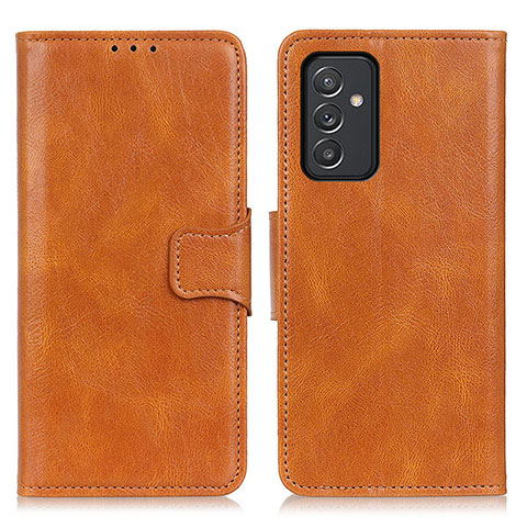 Coque Portefeuille Livre Cuir Etui Clapet M09L pour Samsung Galaxy A34 5G Marron