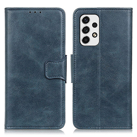 Coque Portefeuille Livre Cuir Etui Clapet M09L pour Samsung Galaxy A53 5G Bleu