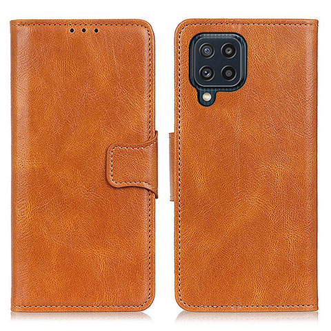 Coque Portefeuille Livre Cuir Etui Clapet M09L pour Samsung Galaxy M32 4G Marron