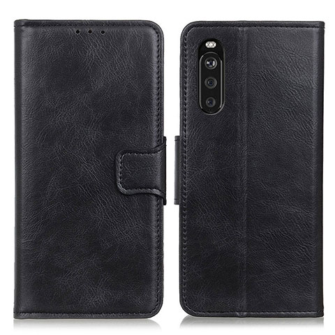 Coque Portefeuille Livre Cuir Etui Clapet M09L pour Sony Xperia 10 III SOG04 Noir