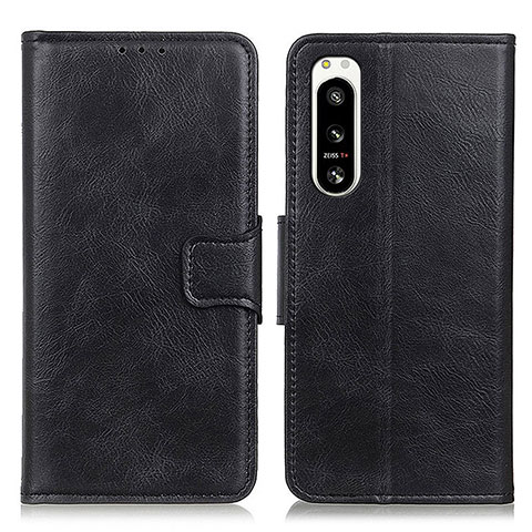 Coque Portefeuille Livre Cuir Etui Clapet M09L pour Sony Xperia 5 IV Noir