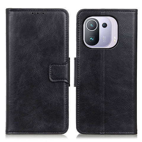 Coque Portefeuille Livre Cuir Etui Clapet M09L pour Xiaomi Mi 11 Pro 5G Noir