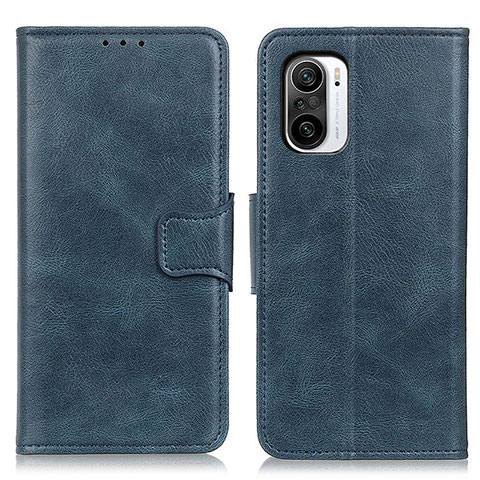 Coque Portefeuille Livre Cuir Etui Clapet M09L pour Xiaomi Mi 11X 5G Bleu