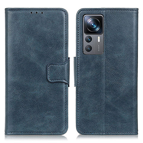 Coque Portefeuille Livre Cuir Etui Clapet M09L pour Xiaomi Mi 12T Pro 5G Bleu