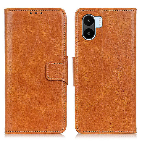 Coque Portefeuille Livre Cuir Etui Clapet M09L pour Xiaomi Poco C50 Marron