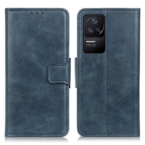 Coque Portefeuille Livre Cuir Etui Clapet M09L pour Xiaomi Redmi K40S 5G Bleu