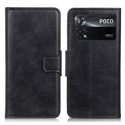 Coque Portefeuille Livre Cuir Etui Clapet M09L pour Xiaomi Redmi Note 11E Pro 5G Noir