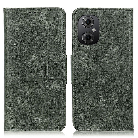 Coque Portefeuille Livre Cuir Etui Clapet M09L pour Xiaomi Redmi Note 11R 5G Vert