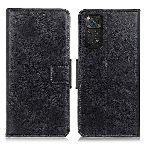 Coque Portefeuille Livre Cuir Etui Clapet M09L pour Xiaomi Redmi Note 11S 4G Noir