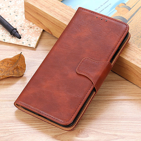 Coque Portefeuille Livre Cuir Etui Clapet M10L pour Motorola Moto Edge S30 5G Marron