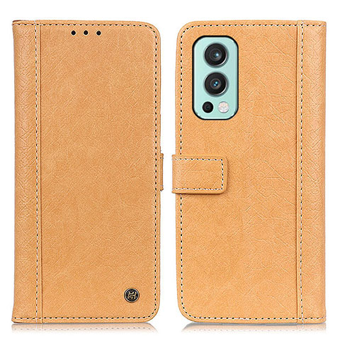 Coque Portefeuille Livre Cuir Etui Clapet M10L pour OnePlus Nord 2 5G Kaki