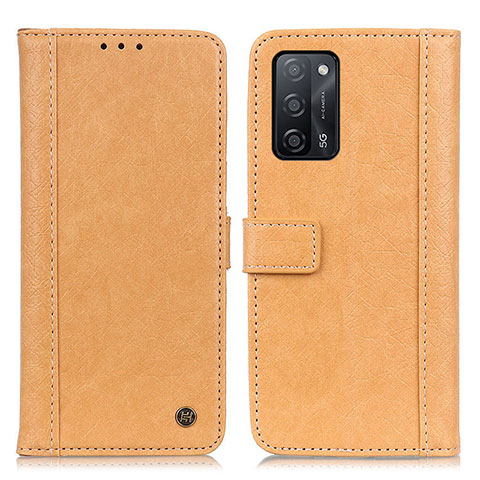 Coque Portefeuille Livre Cuir Etui Clapet M10L pour Oppo A56 5G Kaki