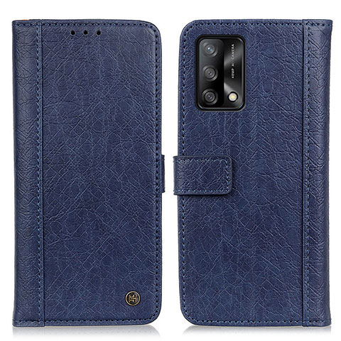 Coque Portefeuille Livre Cuir Etui Clapet M10L pour Oppo A74 4G Bleu