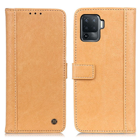 Coque Portefeuille Livre Cuir Etui Clapet M10L pour Oppo A94 4G Kaki