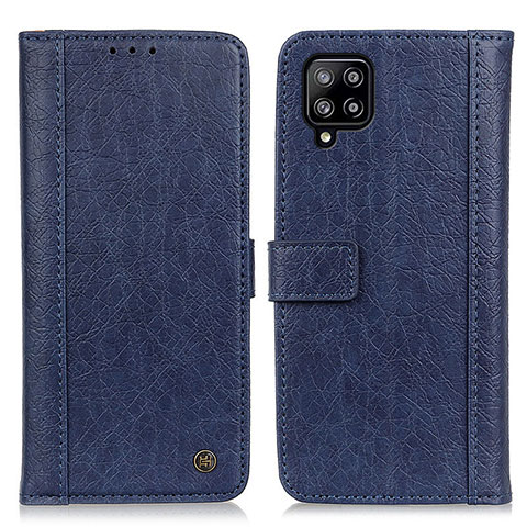 Coque Portefeuille Livre Cuir Etui Clapet M10L pour Samsung Galaxy A22 4G Bleu