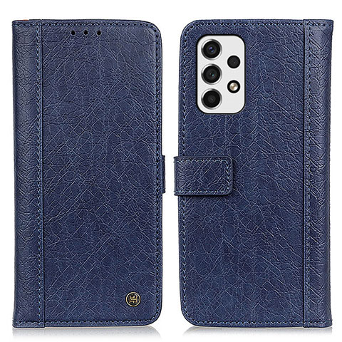 Coque Portefeuille Livre Cuir Etui Clapet M10L pour Samsung Galaxy A53 5G Bleu