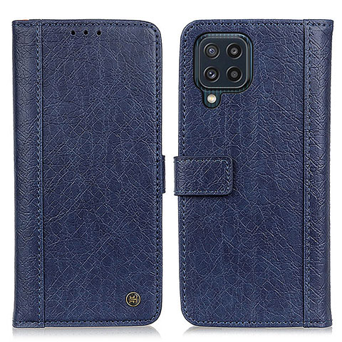 Coque Portefeuille Livre Cuir Etui Clapet M10L pour Samsung Galaxy M32 4G Bleu