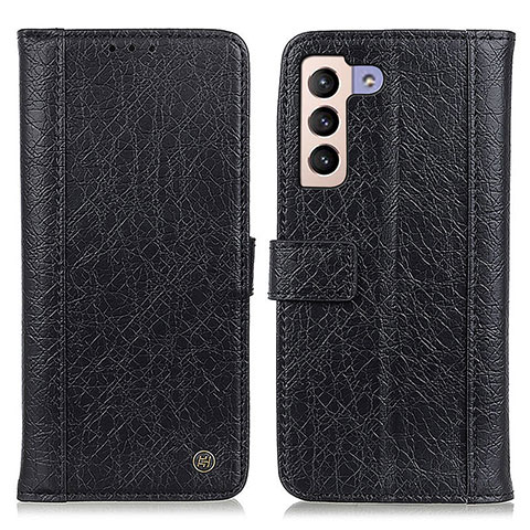 Coque Portefeuille Livre Cuir Etui Clapet M10L pour Samsung Galaxy S21 5G Noir