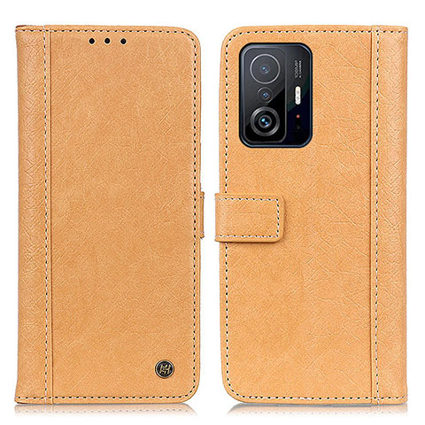 Coque Portefeuille Livre Cuir Etui Clapet M10L pour Xiaomi Mi 11T Pro 5G Kaki