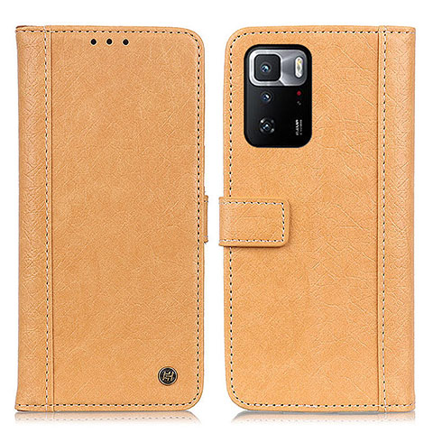 Coque Portefeuille Livre Cuir Etui Clapet M10L pour Xiaomi Poco X3 GT 5G Kaki