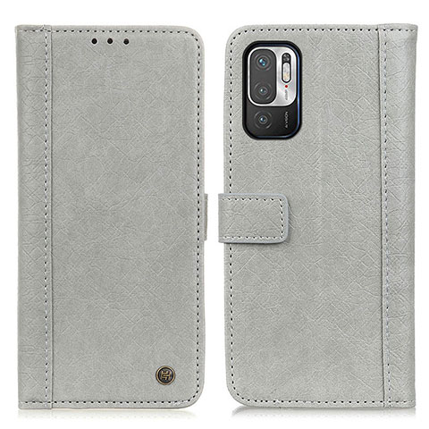 Coque Portefeuille Livre Cuir Etui Clapet M10L pour Xiaomi Redmi Note 10 5G Kaki