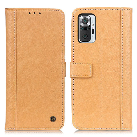 Coque Portefeuille Livre Cuir Etui Clapet M10L pour Xiaomi Redmi Note 10 Pro 4G Kaki