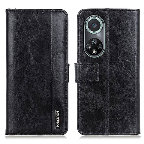 Coque Portefeuille Livre Cuir Etui Clapet M11L pour Huawei Honor 50 Pro 5G Noir