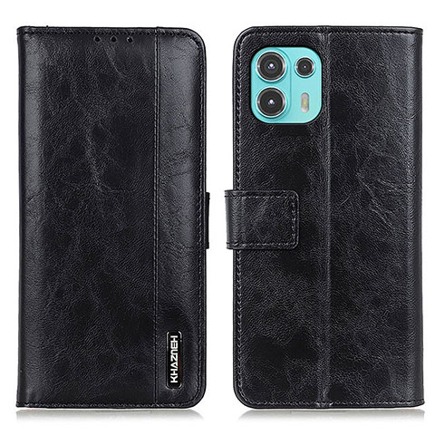 Coque Portefeuille Livre Cuir Etui Clapet M11L pour Motorola Moto Edge 20 Lite 5G Noir