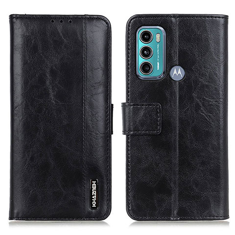 Coque Portefeuille Livre Cuir Etui Clapet M11L pour Motorola Moto G60 Noir