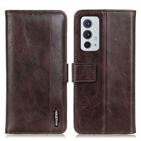 Coque Portefeuille Livre Cuir Etui Clapet M11L pour OnePlus 9RT 5G Marron