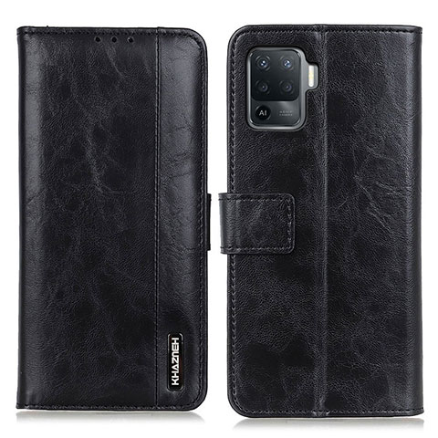 Coque Portefeuille Livre Cuir Etui Clapet M11L pour Oppo Reno5 Lite Noir