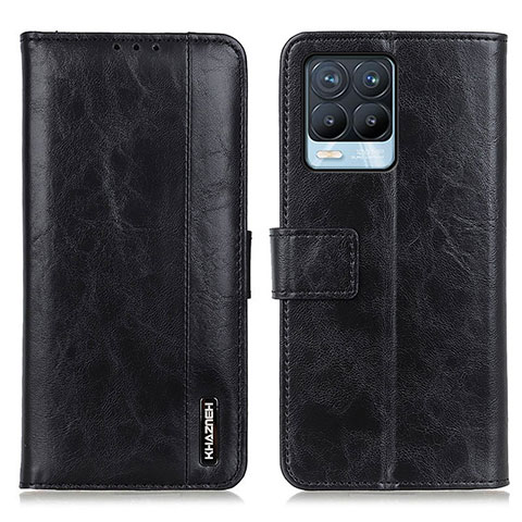 Coque Portefeuille Livre Cuir Etui Clapet M11L pour Realme 8 4G Noir