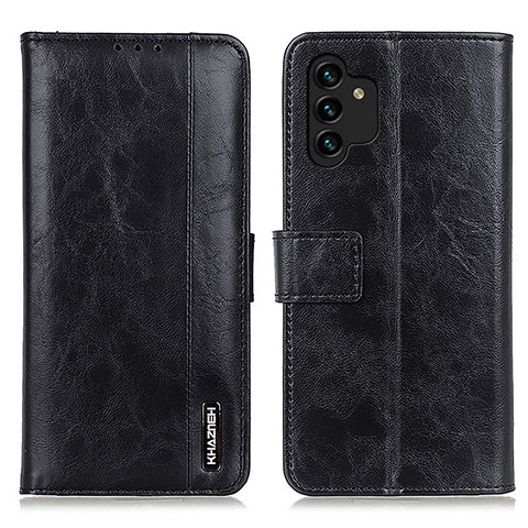 Coque Portefeuille Livre Cuir Etui Clapet M11L pour Samsung Galaxy A04s Noir