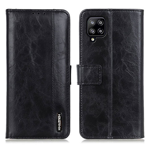 Coque Portefeuille Livre Cuir Etui Clapet M11L pour Samsung Galaxy A22 4G Noir