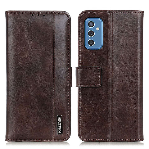 Coque Portefeuille Livre Cuir Etui Clapet M11L pour Samsung Galaxy M52 5G Marron