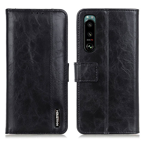 Coque Portefeuille Livre Cuir Etui Clapet M11L pour Sony Xperia 5 III Noir